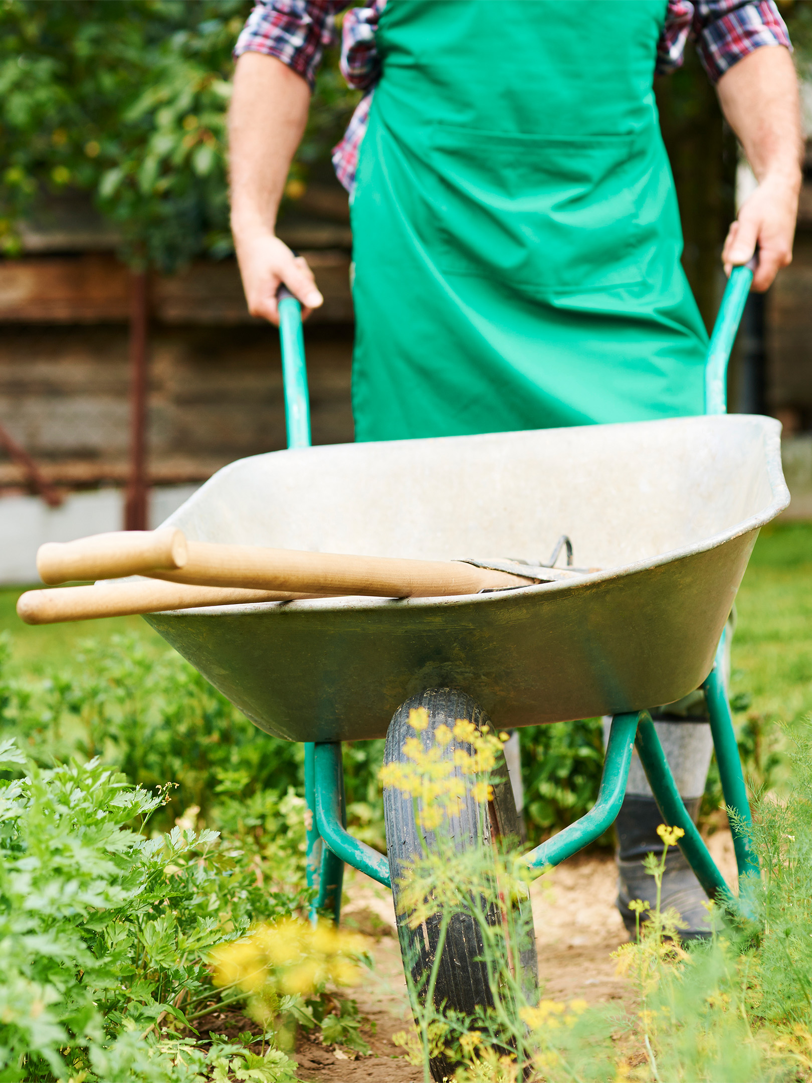 Gartenarbeit